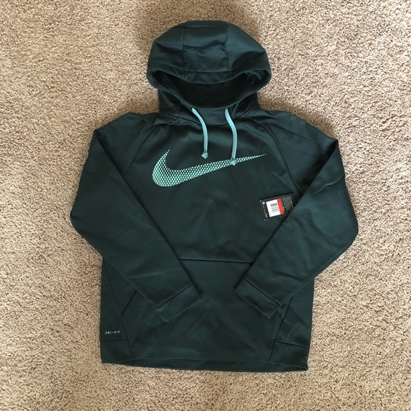 dark green nike hoodie